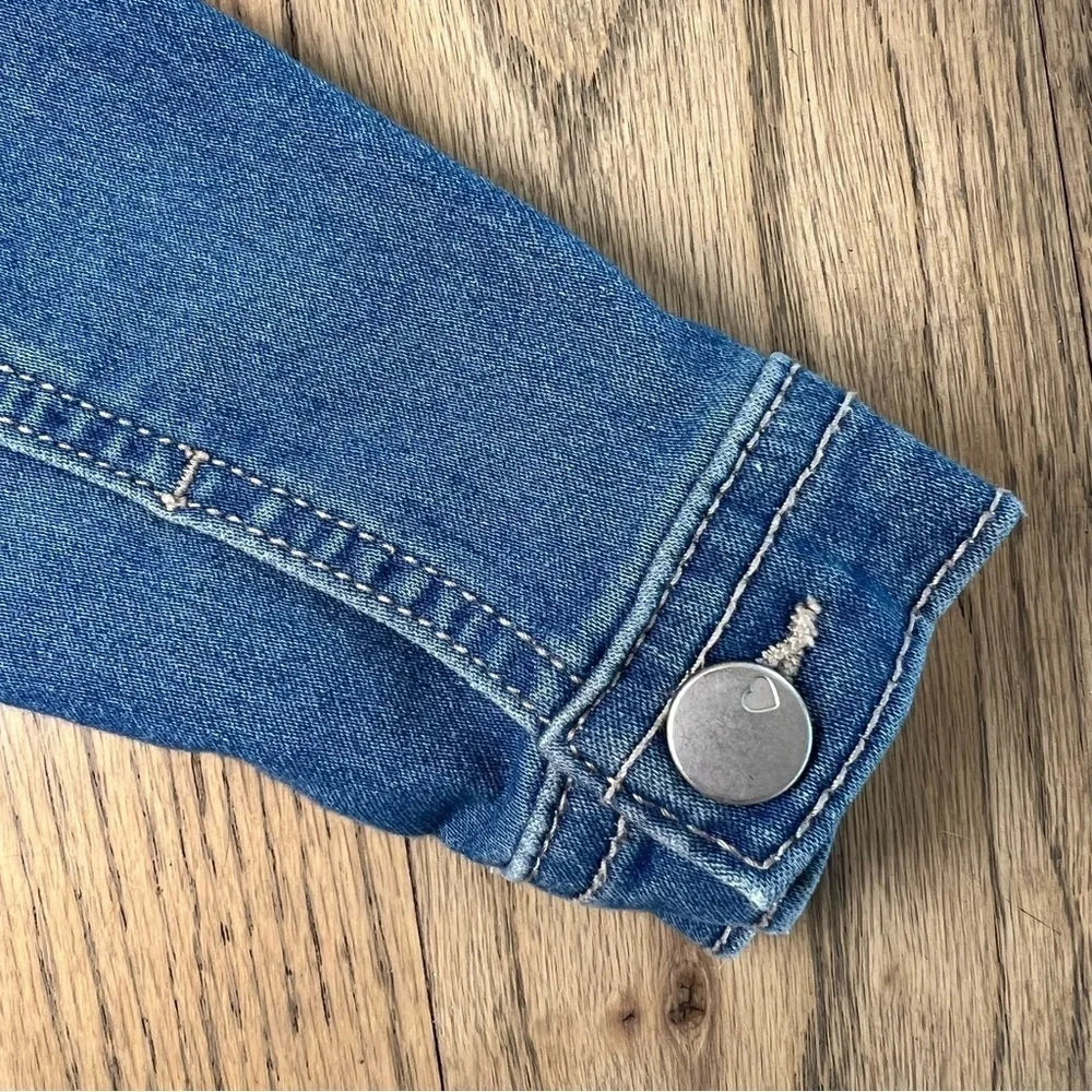 The Children’s Place Toddler Girls Denim Jacket Size 12-18 Months